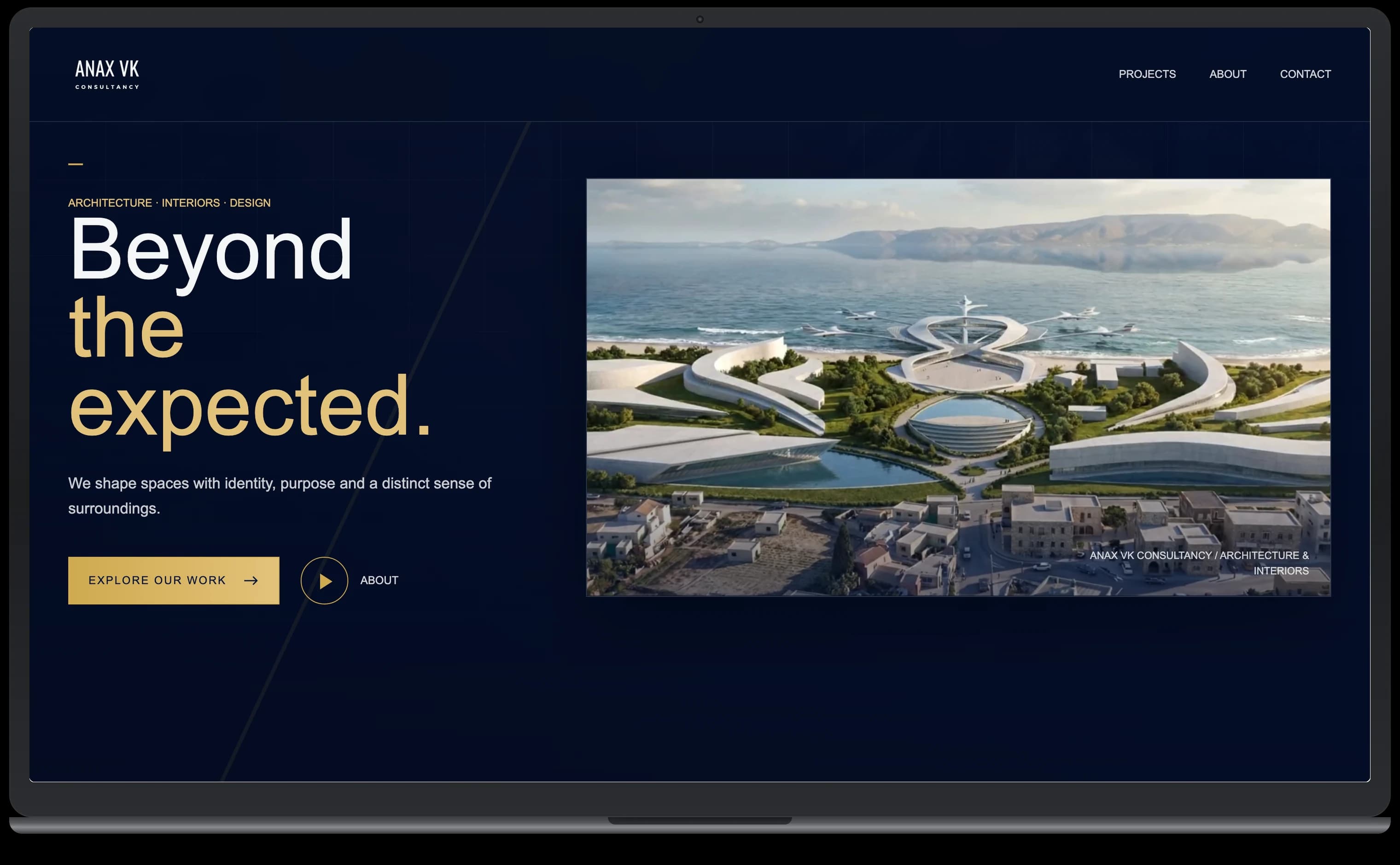 The new ANAX VK Consultancy website
